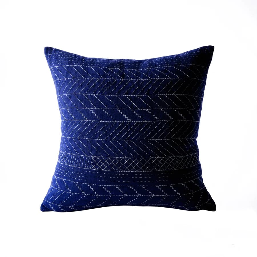 Housse de coussin Sashiko