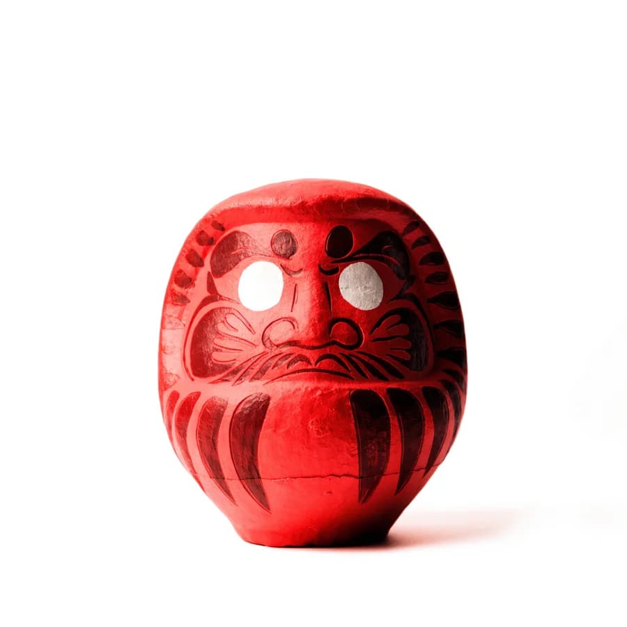 Poupée Daruma rouge